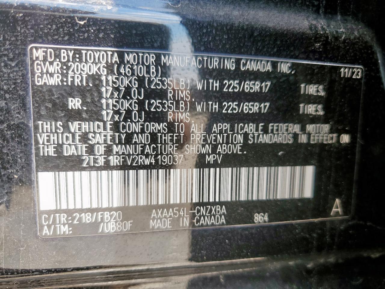 2024 TOYOTA RAV4
