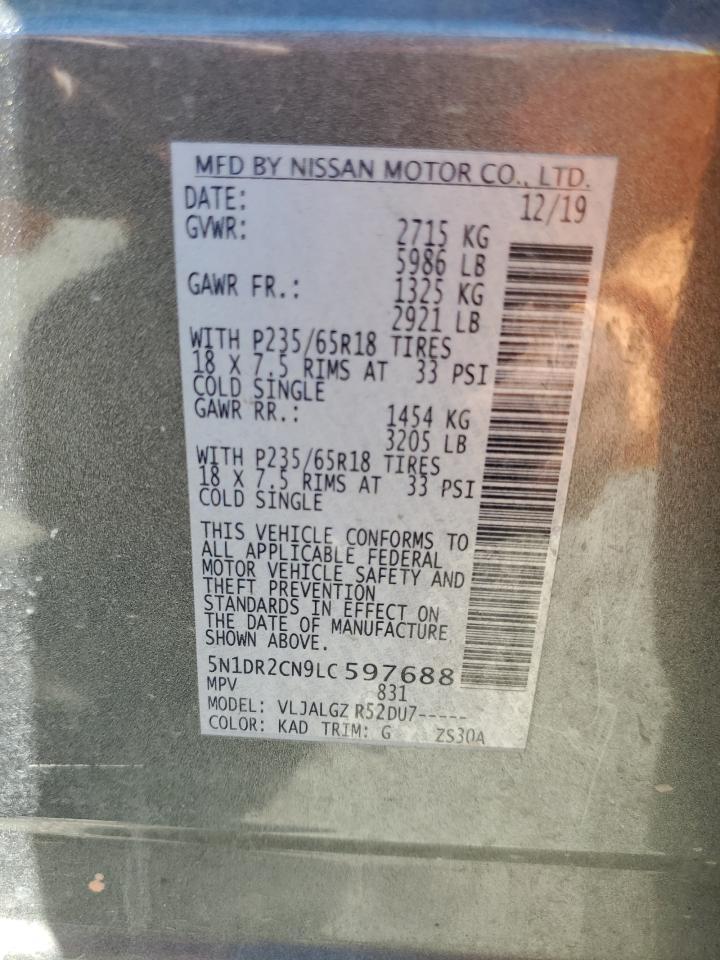 2020 NISSAN PATHFINDER