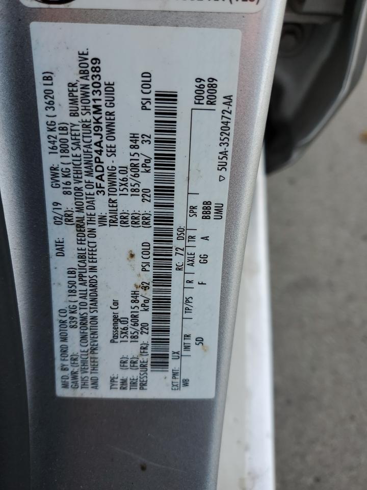 2019 FORD Fiesta