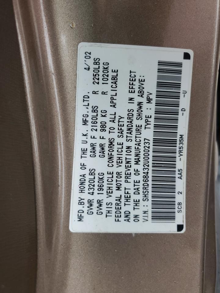 2002 HONDA CR-V