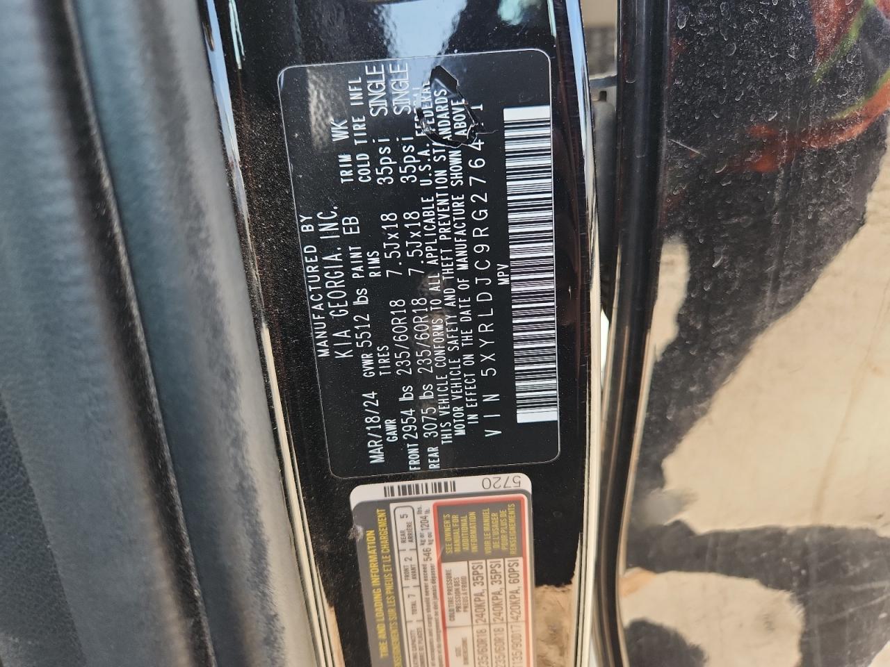 2024 KIA SORENTO