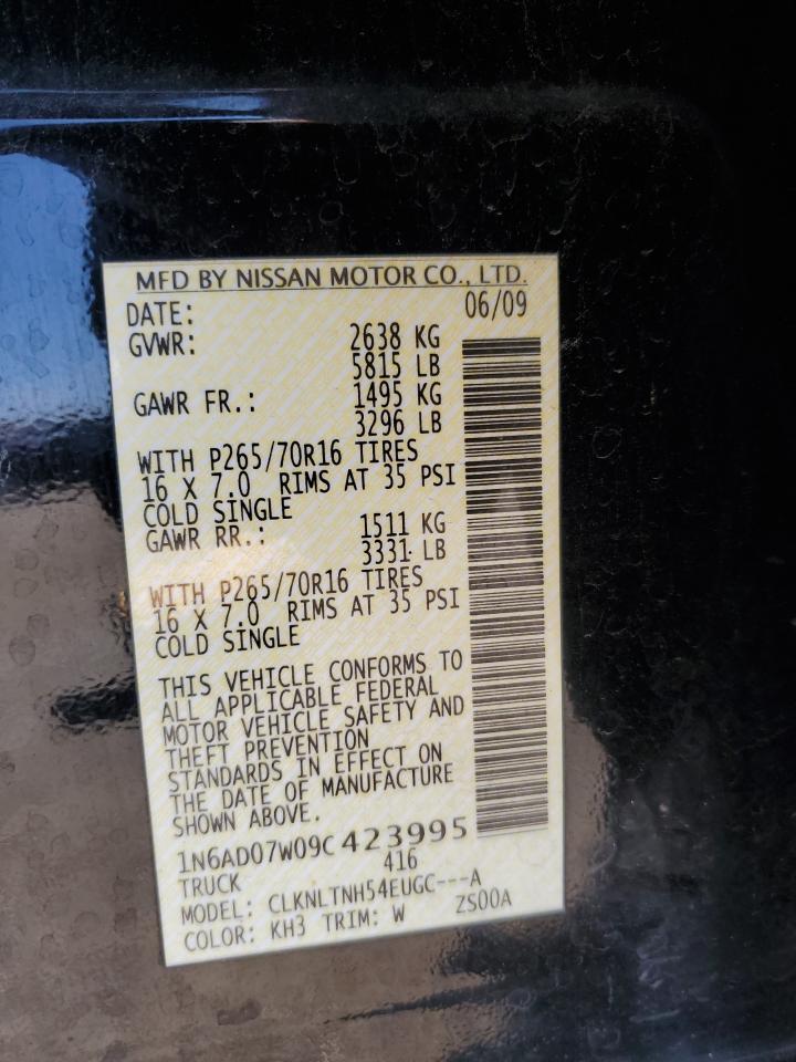 2009 NISSAN Frontier