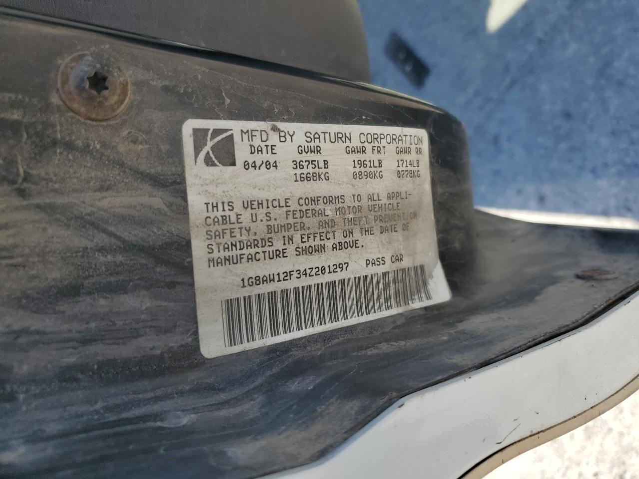 2004 SATURN Ion