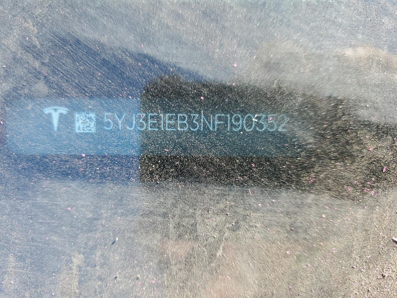 2022 TESLA MODEL 3