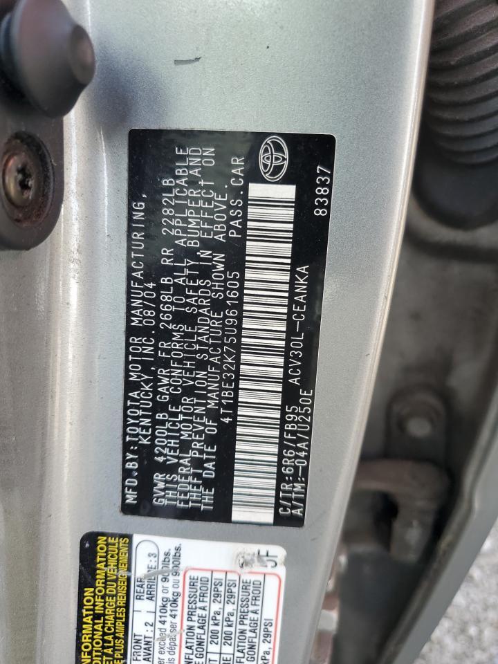 2005 TOYOTA CAMRY