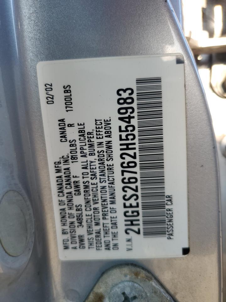 2002 HONDA CIVIC