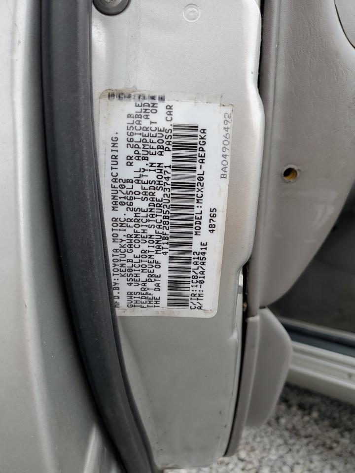2002 TOYOTA Avalon