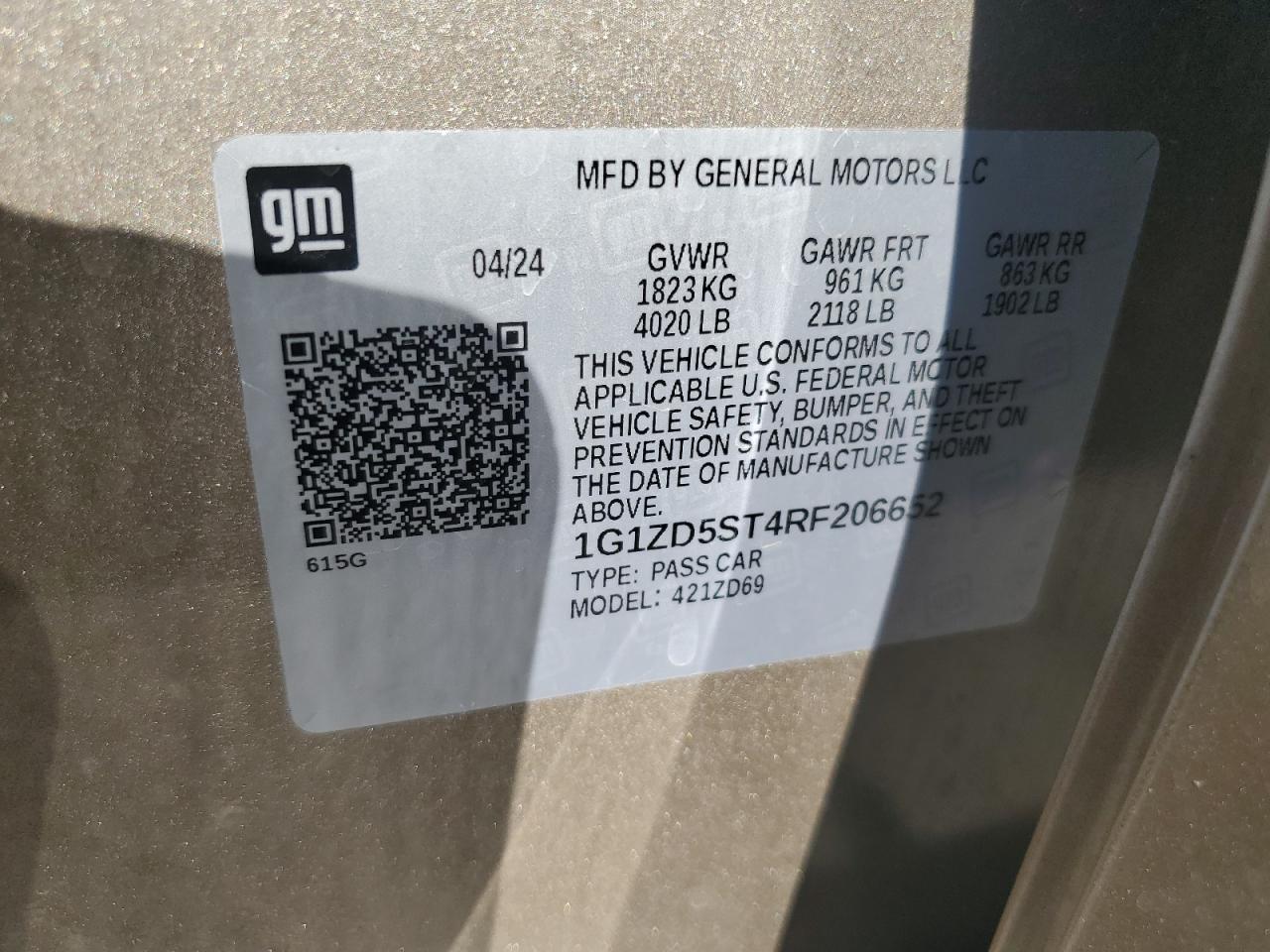 2024 CHEVROLET MALIBU