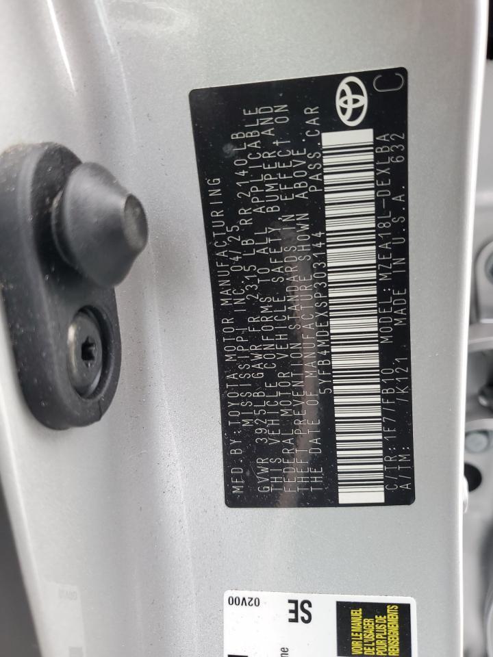 2025 TOYOTA COROLLA