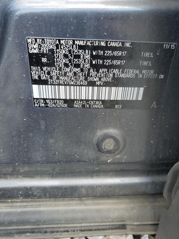2016 TOYOTA RAV4