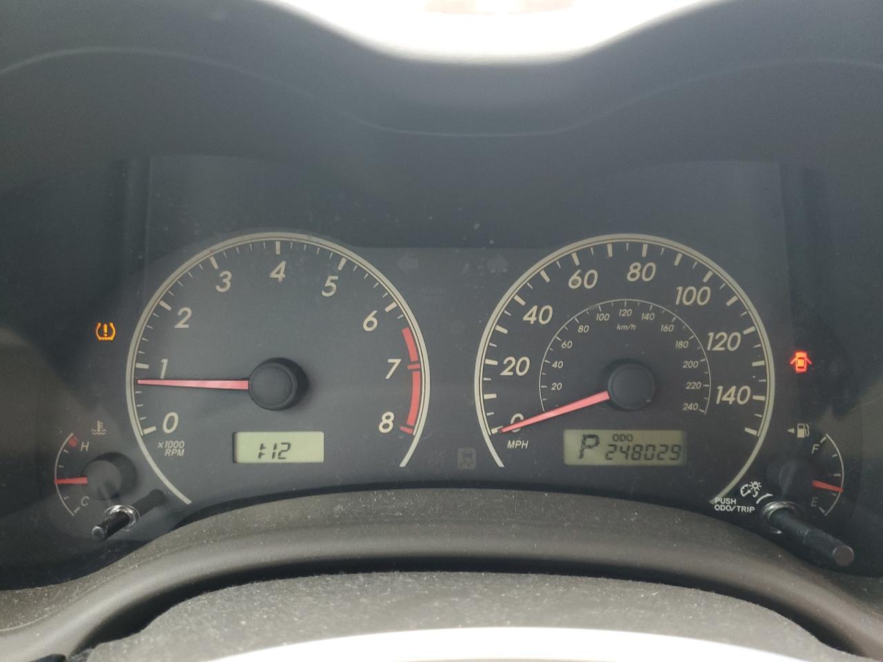2009 TOYOTA COROLLA