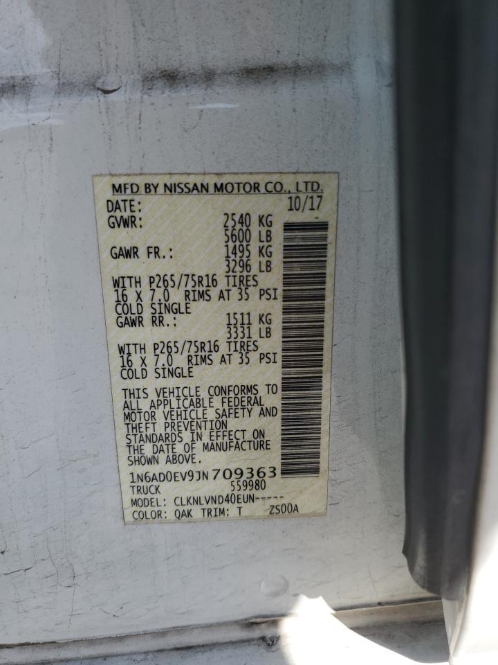 2018 NISSAN Frontier