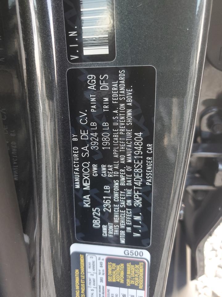 2025 KIA K4