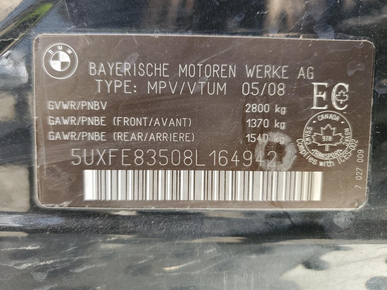 2008 BMW X5