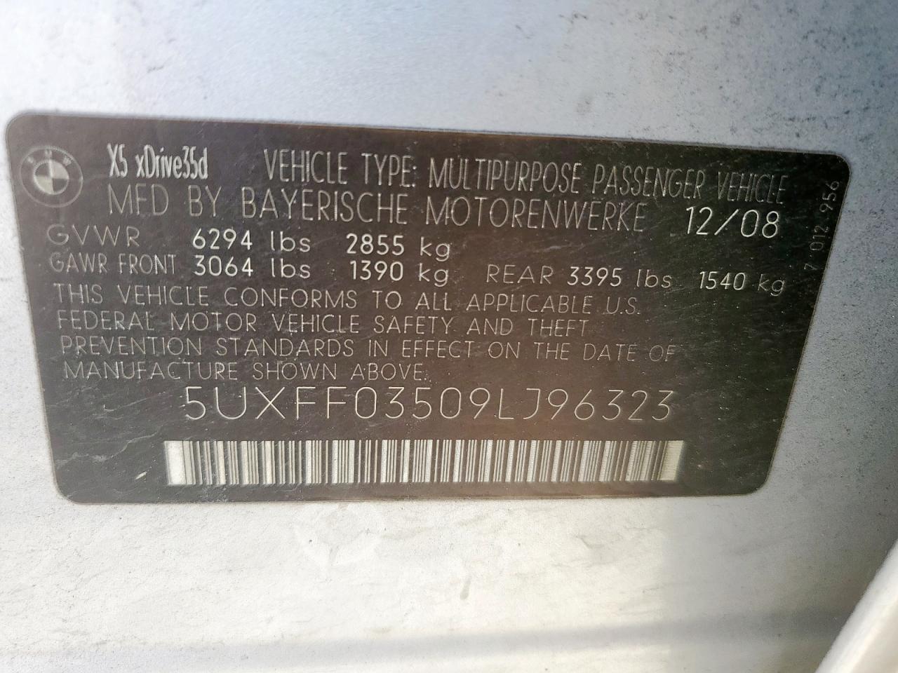 2009 BMW X5