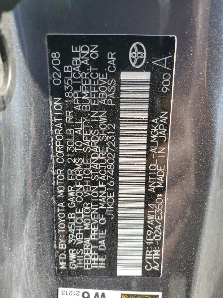 2008 TOYOTA SCION