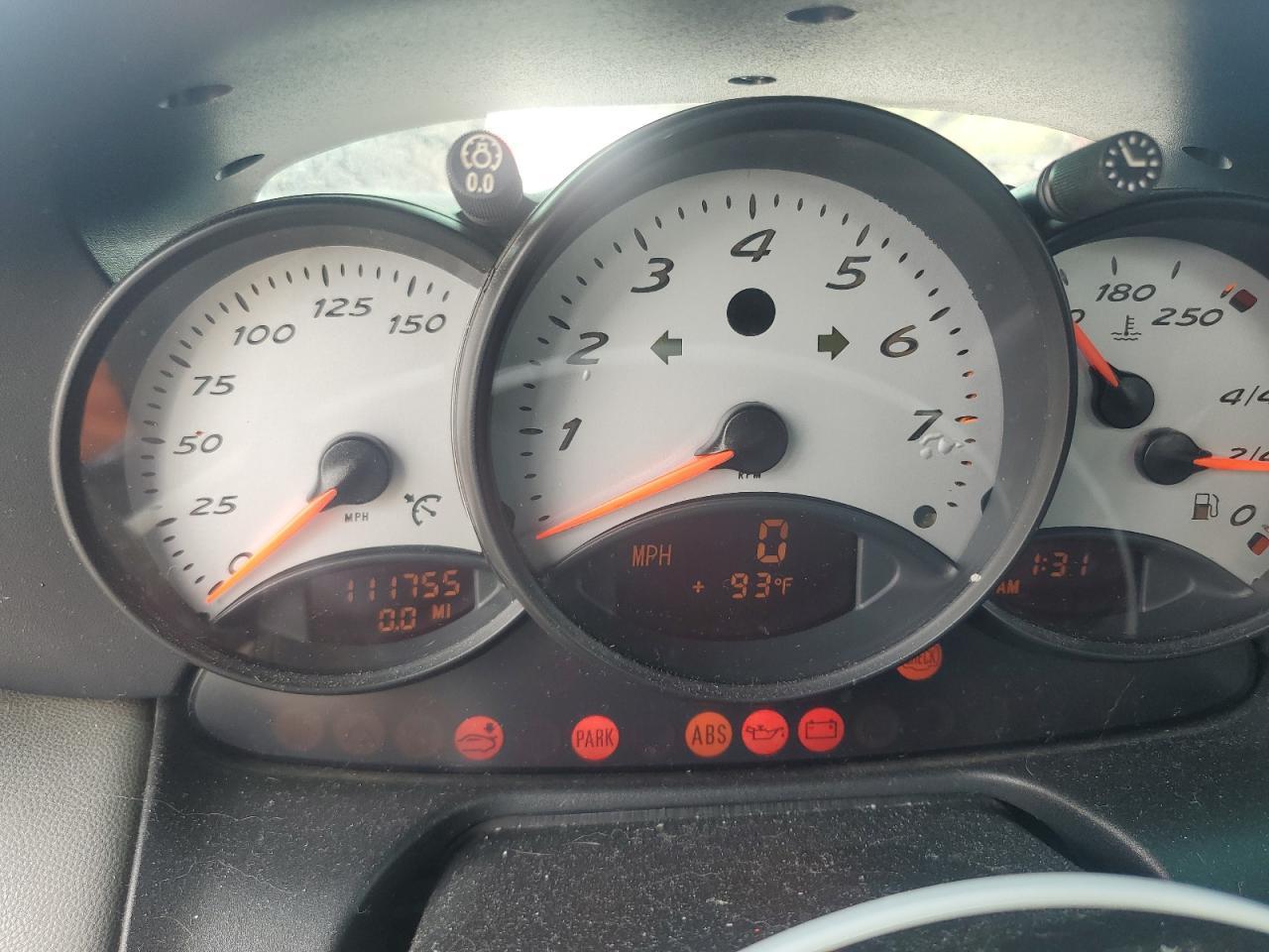1999 PORSCHE Boxster