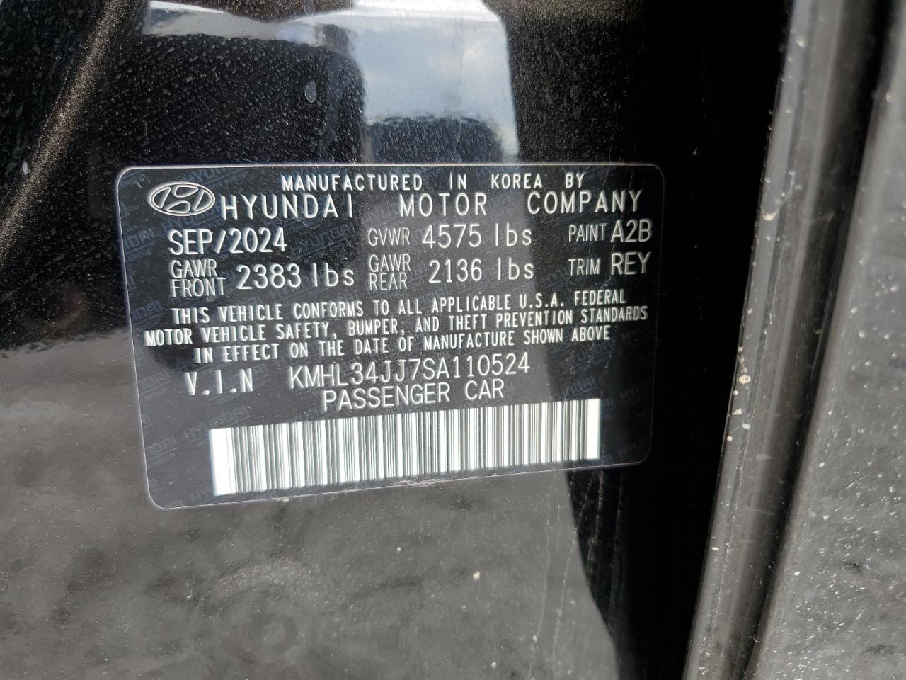 2025 HYUNDAI SONATA