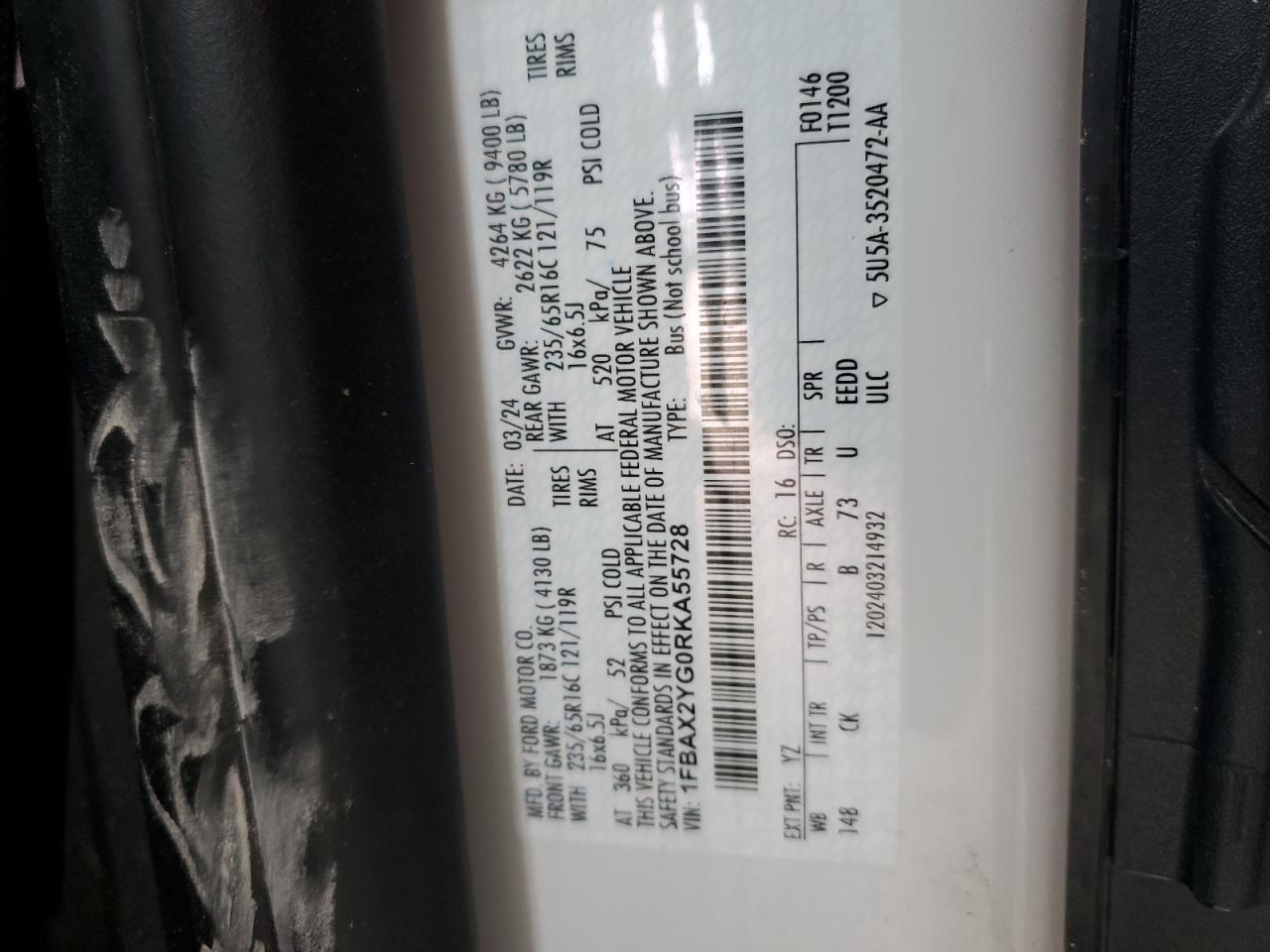 2024 FORD Transit