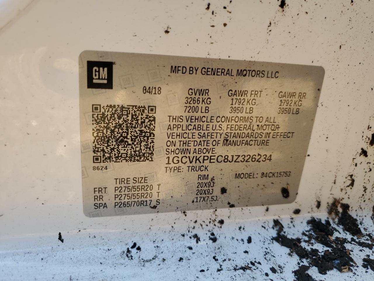 2018 CHEVROLET Silverado