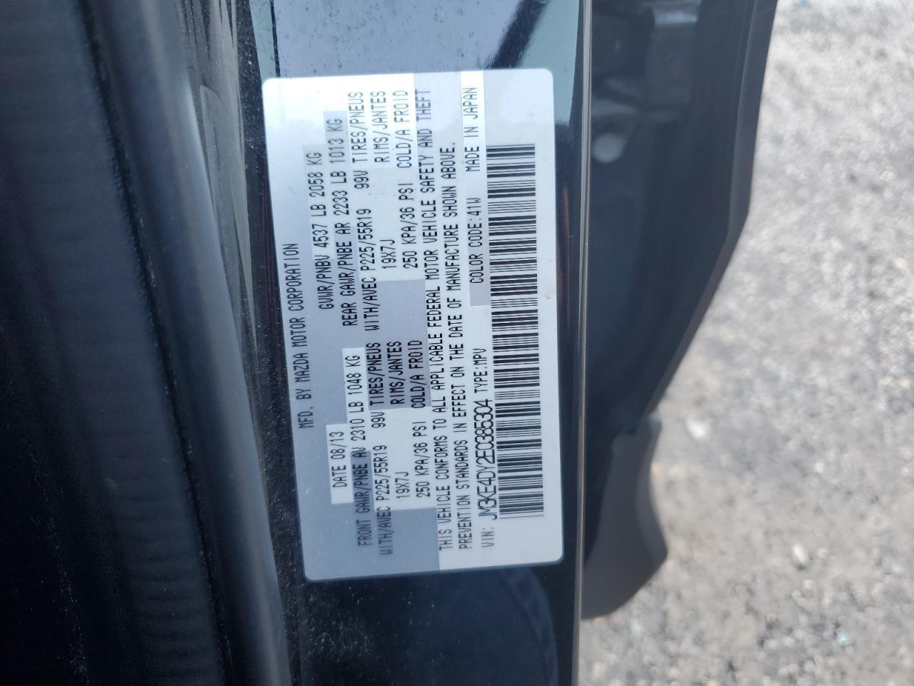2014 MAZDA CX-5