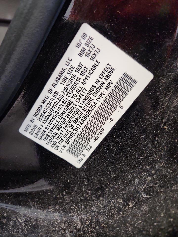 2010 HONDA ODYSSEY