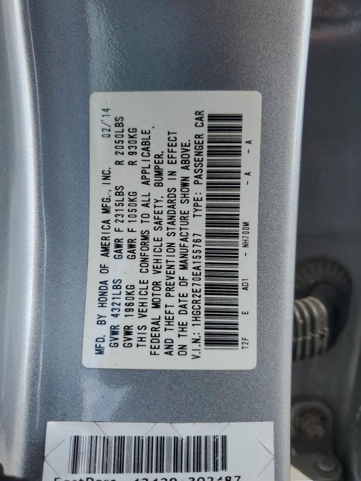 2014 HONDA ACCORD