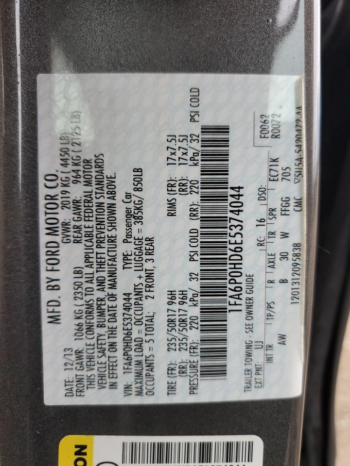 2014 FORD FUSION