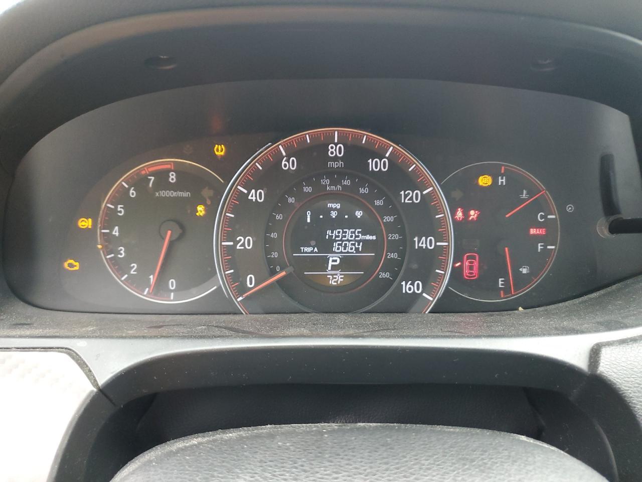 2016 HONDA ACCORD