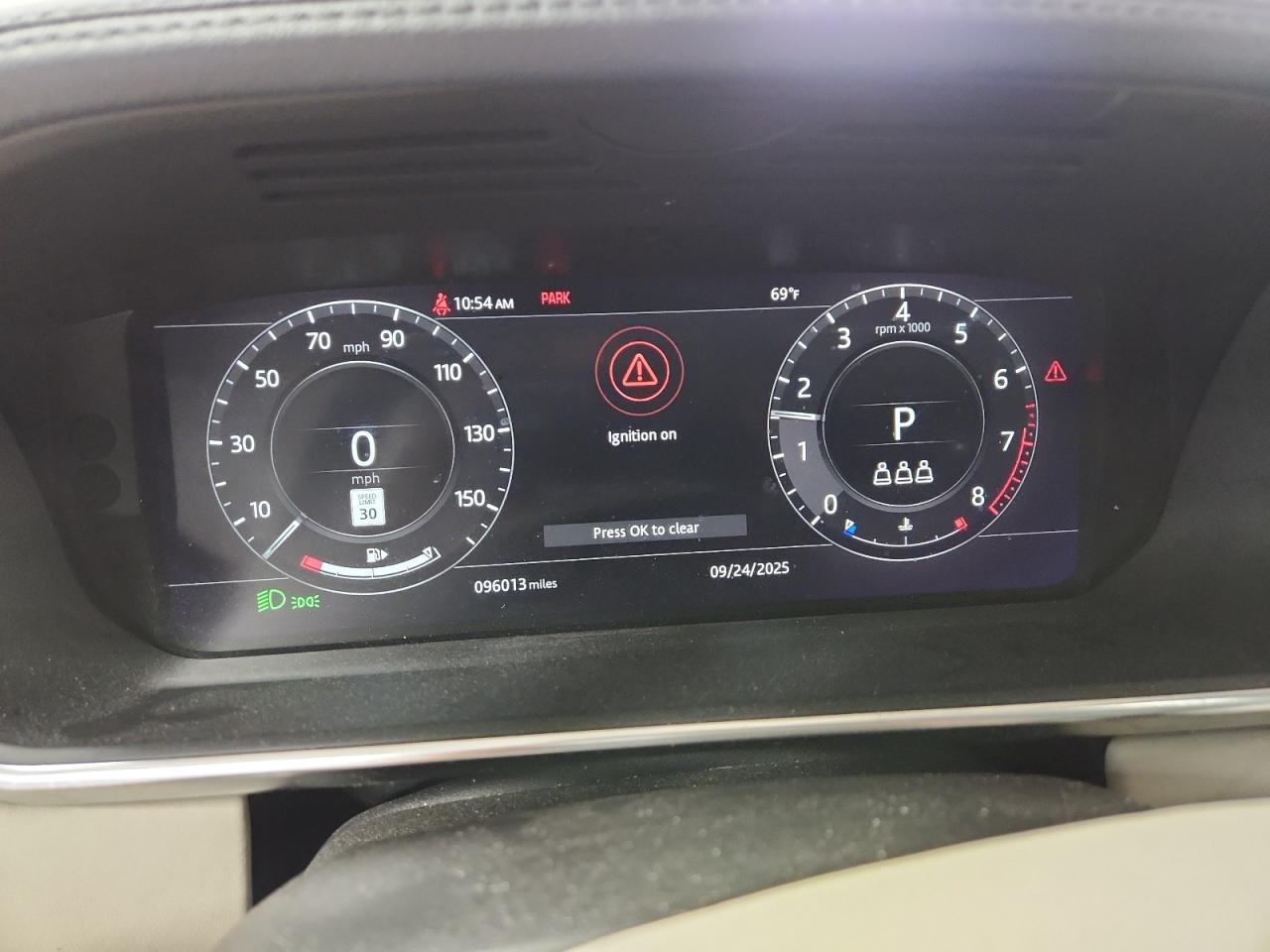 2019 LAND ROVER RANGE ROVER