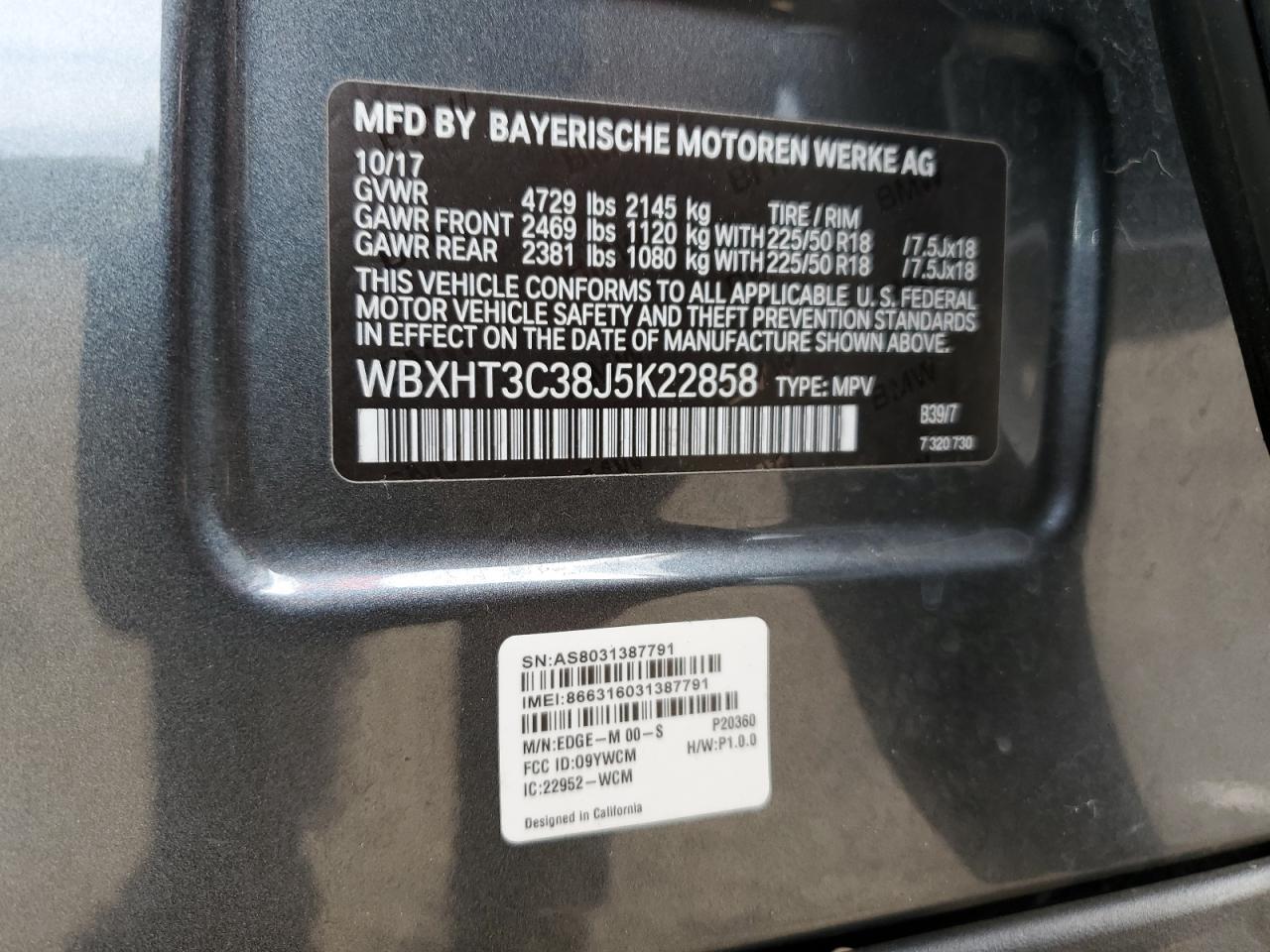 2018 BMW X1