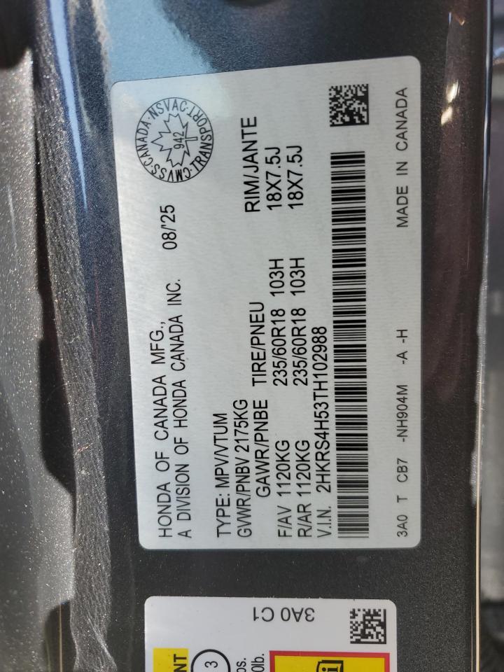 2026 HONDA CR-V