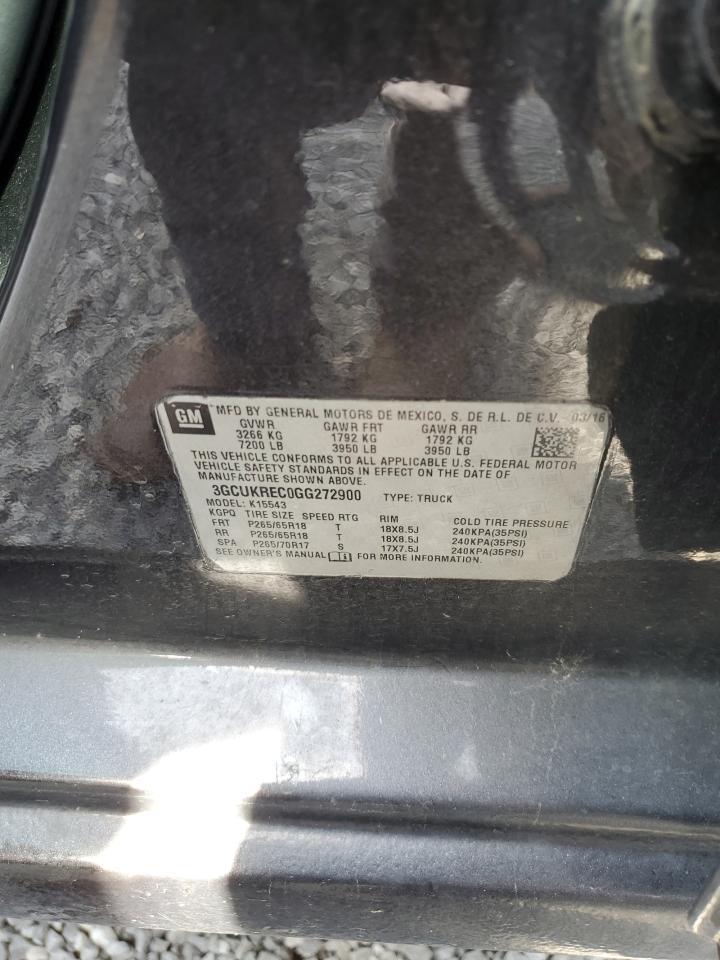 2016 CHEVROLET Silverado