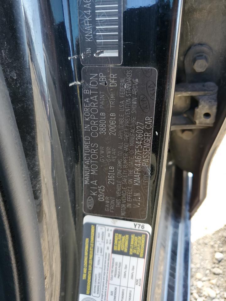 2015 KIA FORTE