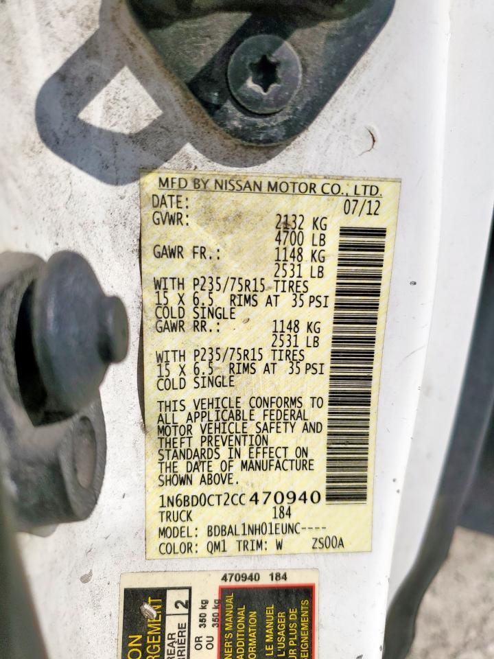 2012 NISSAN Frontier