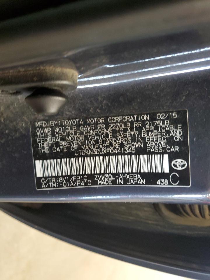 2015 TOYOTA PRIUS