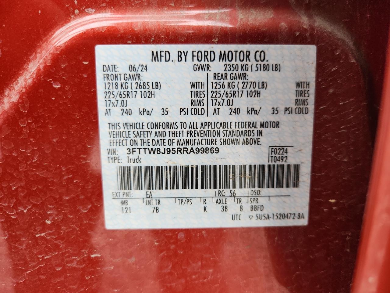 2024 FORD Maverick