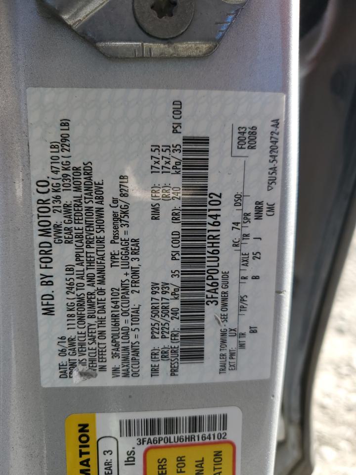 2017 FORD FUSION