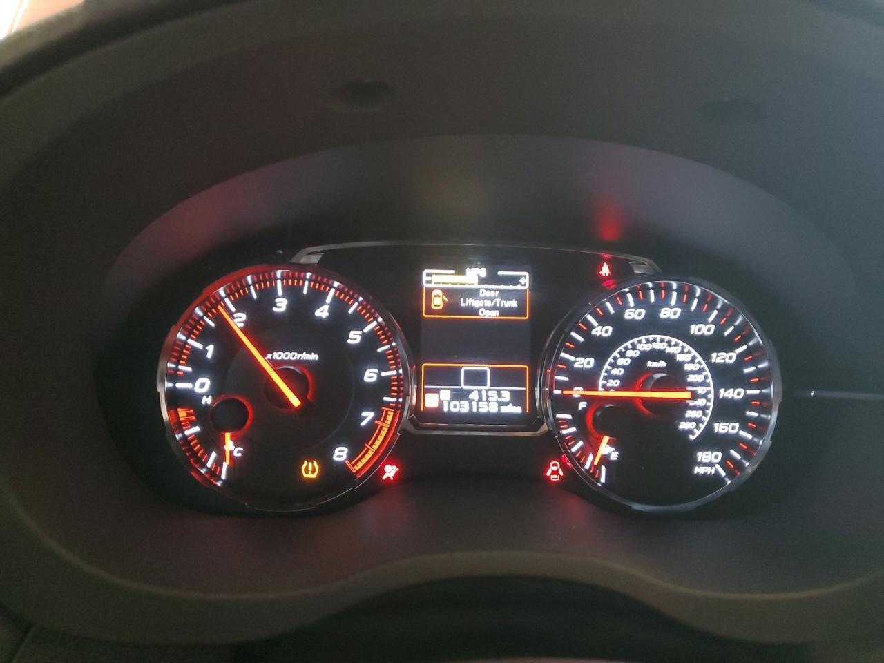 2019 SUBARU WRX