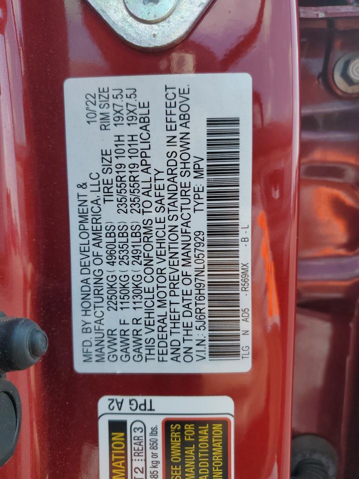 2022 HONDA CR-V
