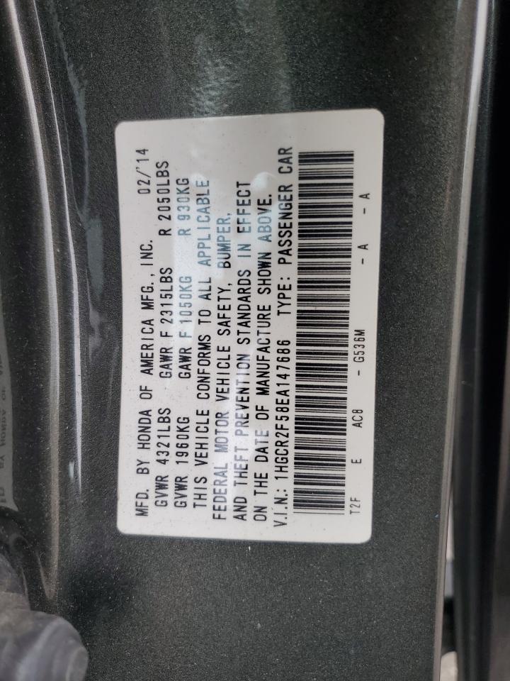 2014 HONDA ACCORD