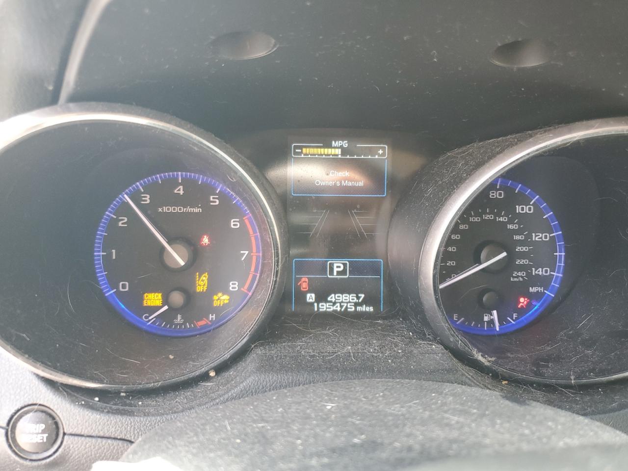 2015 SUBARU Outback