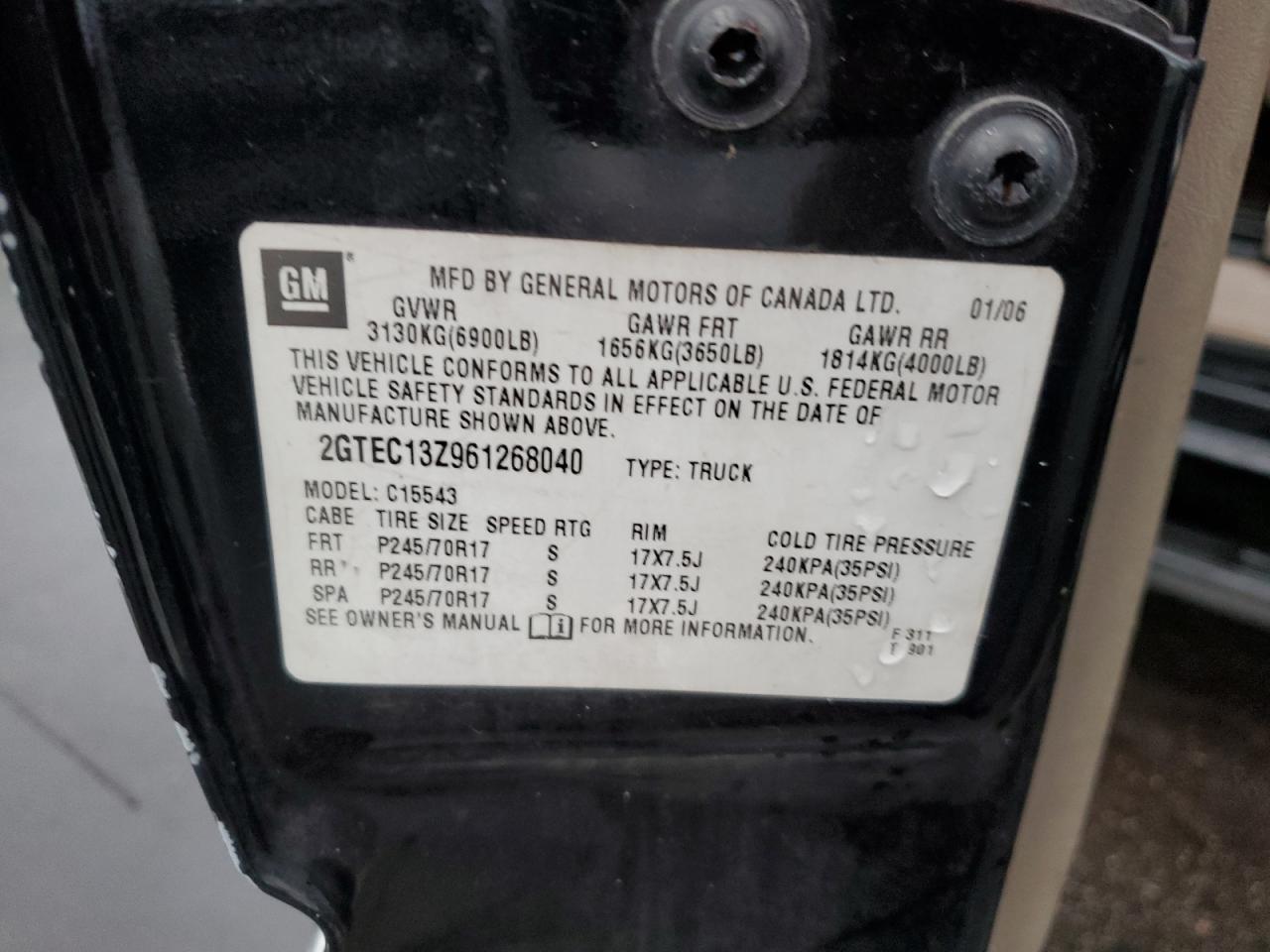 2006 GMC Sierra