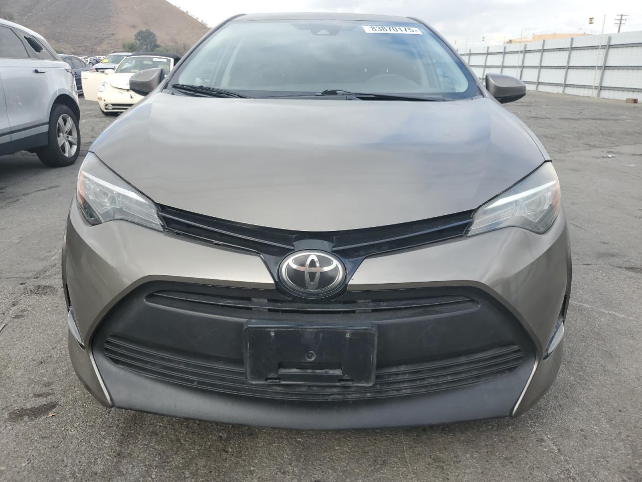 2017 TOYOTA COROLLA