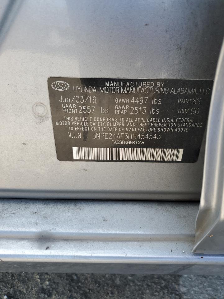 2017 HYUNDAI SONATA