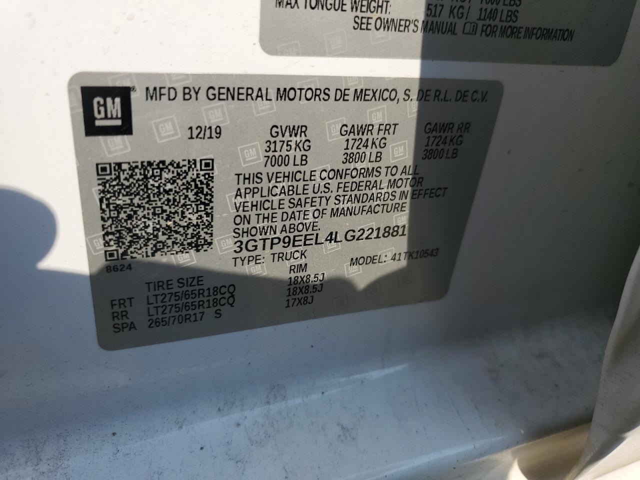 2020 GMC Sierra