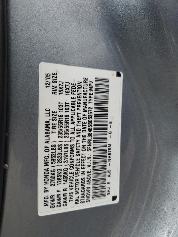 2006 HONDA ODYSSEY