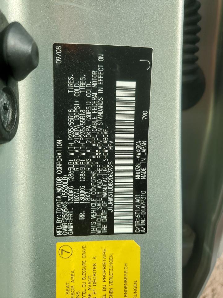 2008 LEXUS RX 400H