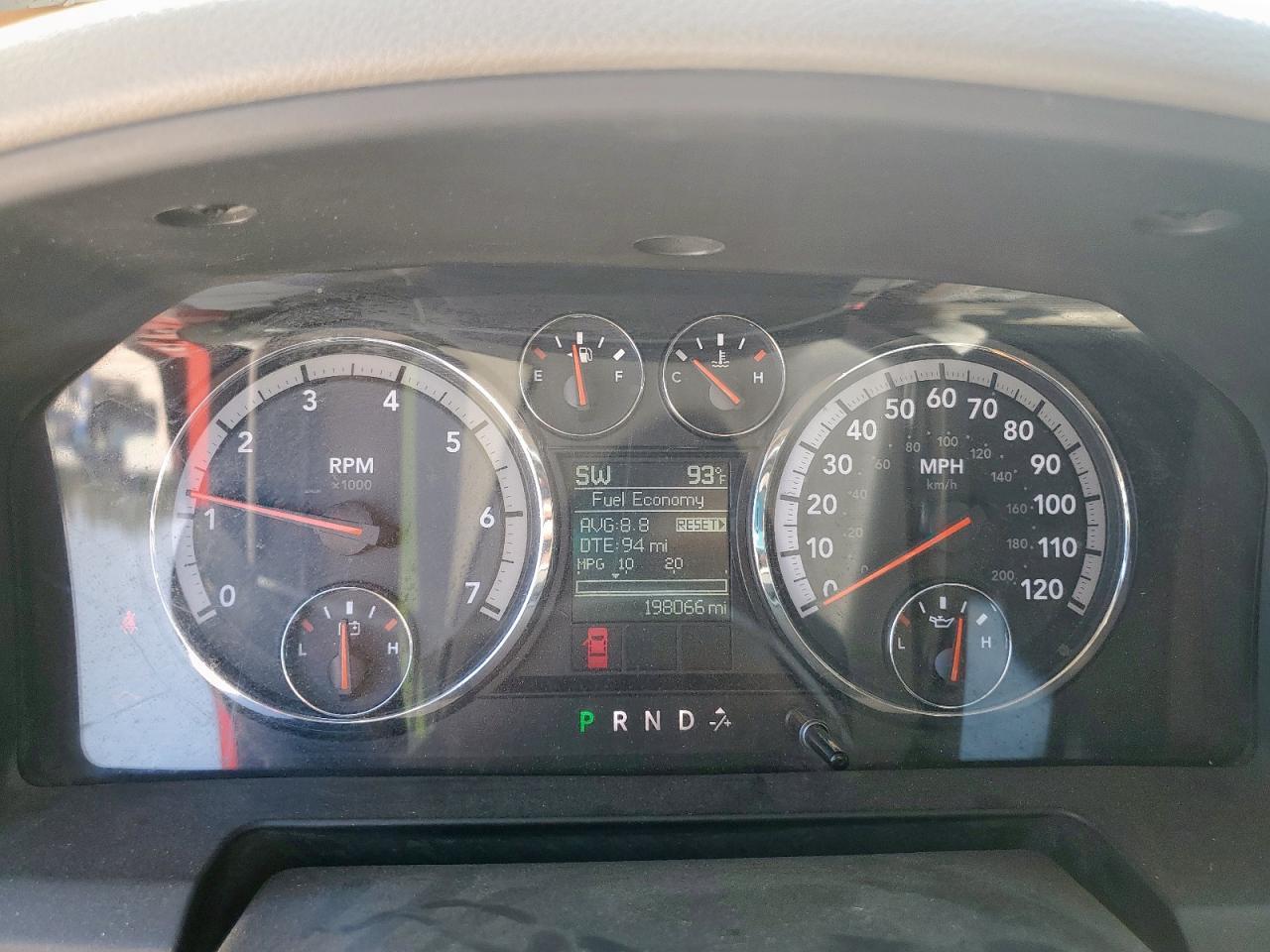 2012 DODGE RAM 1500