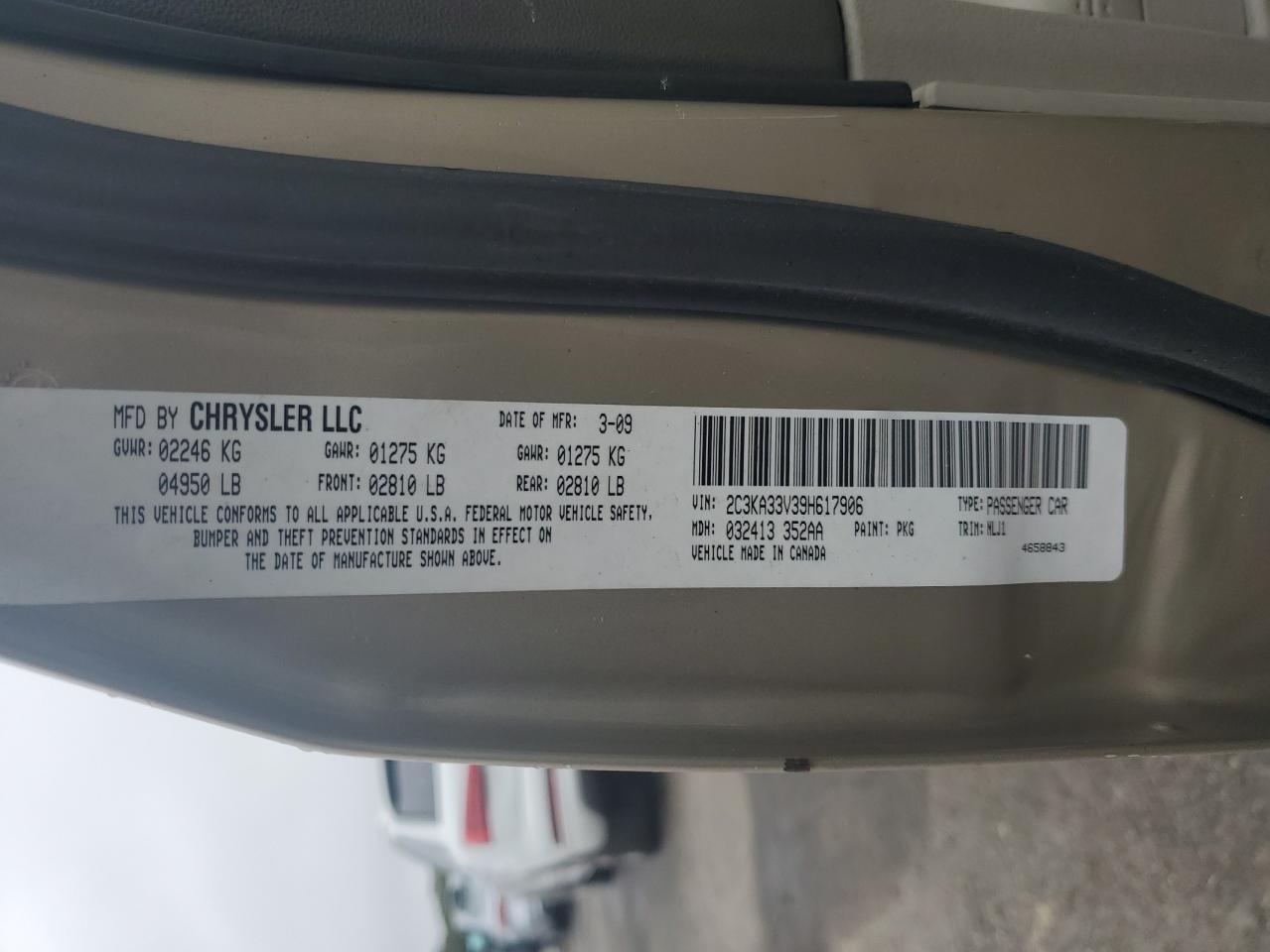 2009 CHRYSLER 300